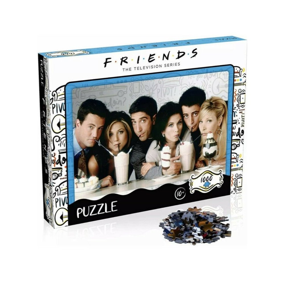 New Friends TV Series Milkshake 1000 Pc Jigsaw…